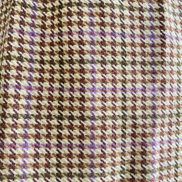 Vintage Brandella For Hudson's Bay Company Houndstooth Pencil Skirt S - Picture 5 of 12